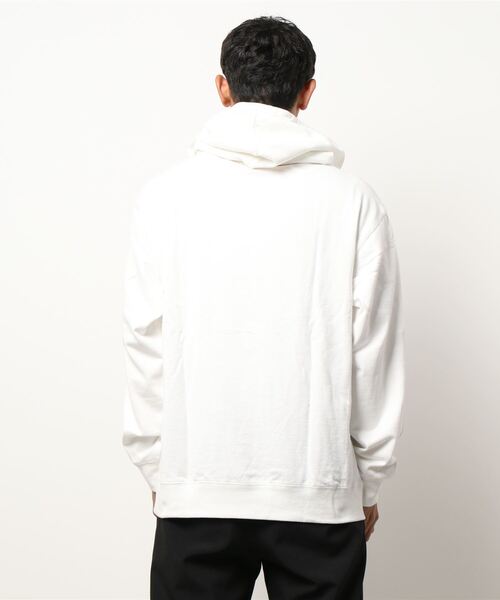 Grand PARK（グランドパーク）の「定番ミニ裏毛プルパーカー（パーカー・メンズ・ホワイト/ベージュ/トップグレー/チャコールグレー・L/M）」の6枚目の写真