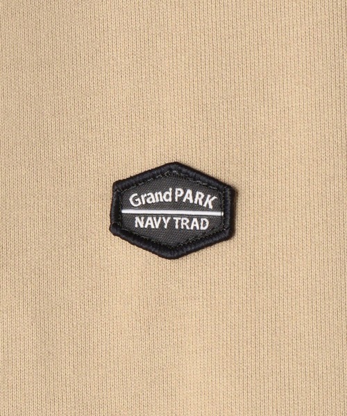 Grand PARK（グランドパーク）の「定番ミニ裏毛プルパーカー（パーカー・メンズ・ホワイト/ベージュ/トップグレー/チャコールグレー・L/M）」の10枚目の写真