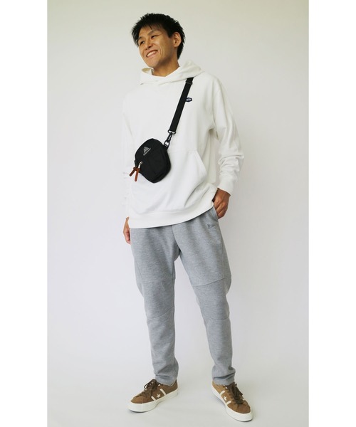 Grand PARK（グランドパーク）の「定番ミニ裏毛プルパーカー（パーカー・メンズ・ホワイト/ベージュ/トップグレー/チャコールグレー・L/M）」の20枚目の写真