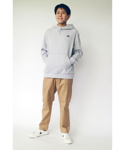 Grand PARK（グランドパーク）の「定番ミニ裏毛プルパーカー（パーカー・メンズ・ホワイト/ベージュ/トップグレー/チャコールグレー・L/M）」の22枚目の写真