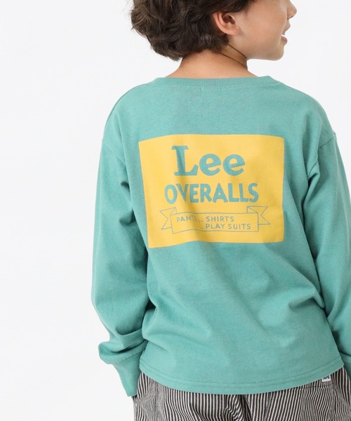 Lee（リー）の「【Lee】バックプリントロンＴ（Tシャツ/カットソー・キッズ・ホワイト/ブラック/ベージュ/グリーン・120/130/155/105/140）」の4枚目の写真