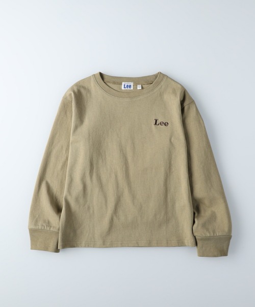 Lee（リー）の「【Lee】バックプリントロンＴ（Tシャツ/カットソー・キッズ・ホワイト/ブラック/ベージュ/グリーン・120/130/155/105/140）」の15枚目の写真