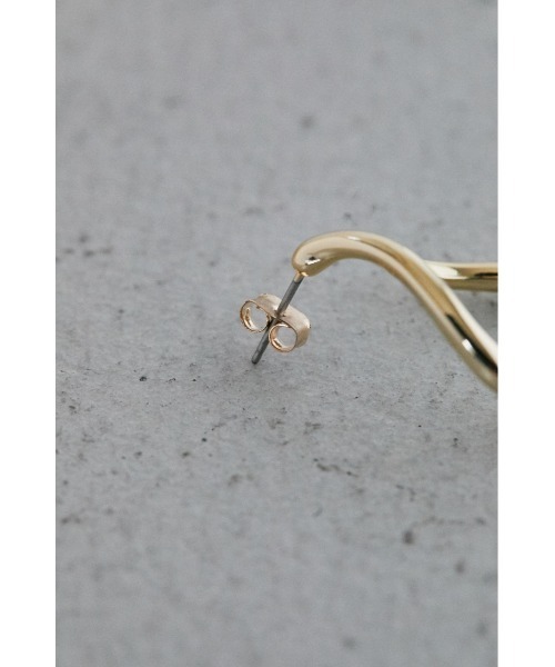 STYLEMIXER（スタイルミキサー）の「ビッグフープピアス（ピアス（両耳用）・レディース・シルバー/ゴールド・FREE）」の7枚目の写真