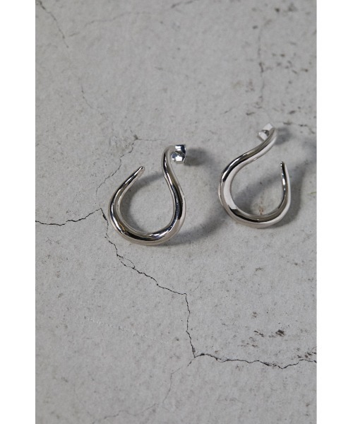 STYLEMIXER（スタイルミキサー）の「ビッグフープピアス（ピアス（両耳用）・レディース・シルバー/ゴールド・FREE）」の8枚目の写真