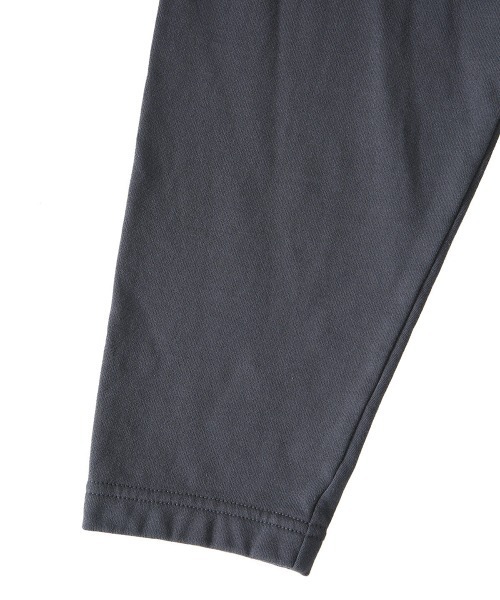 PORT BY ARK（ポートバイアーク）の「PORT BY ARK / ポートバイアーク：Light Sweat Long Sleeves：PO10-T001[COR]（スウェット・メンズ・チャコールグレー/サンドベージュ・1/2）」の8枚目の写真