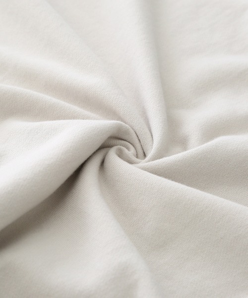 PORT BY ARK（ポートバイアーク）の「PORT BY ARK / ポートバイアーク：Light Sweat Long Sleeves：PO10-T001[COR]（スウェット・メンズ・チャコールグレー/サンドベージュ・1/2）」の18枚目の写真