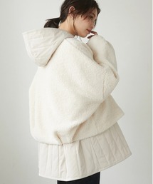 Green　Parks | 【WEB限定】ボア×キルティングブルゾンセット＊(その他アウター)