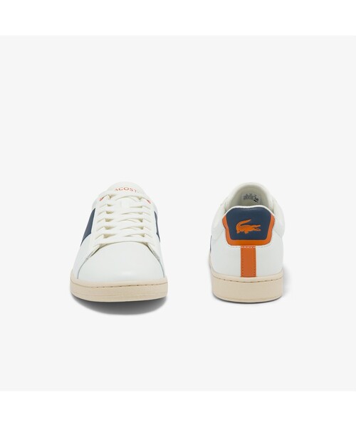 LACOSTE(ラコステ)の「メンズ CARNABY 0121 4(スニーカー・メンズ・オフホワイト/ホワイト×グリーン・25.5cm/26.5cm/28.5cm/25.0cm/26.0cm/27.0cm/28.0cm)」の9枚目の写真