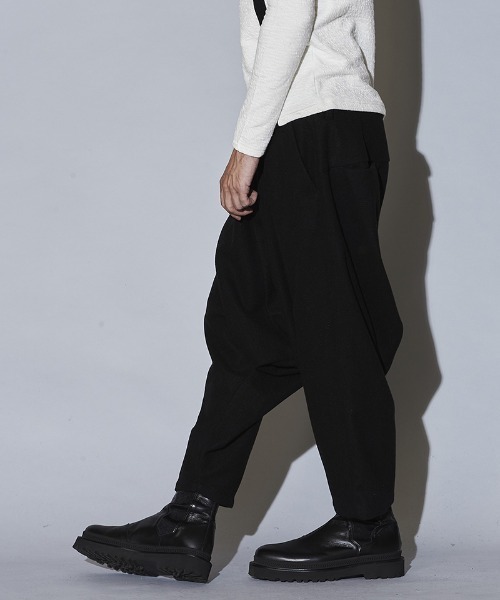 NO ID.(ノーアイディ)の「mp9444-ストレッチシャギーサルエルトラウザーズ(その他パンツ・メンズ・グレー/ベージュ/ブラック・1/3/2)」の11枚目の写真