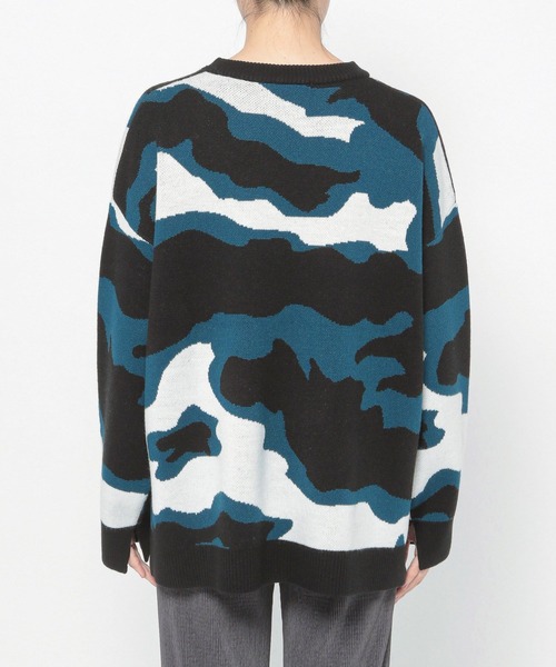 PAGEBOY（ページボーイ）の「モードマーブルニット（ニット/セーター・レディース・ブラック/ブラウン・FREE）」の6枚目の写真