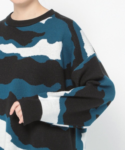 PAGEBOY（ページボーイ）の「モードマーブルニット（ニット/セーター・レディース・ブラック/ブラウン・FREE）」の10枚目の写真