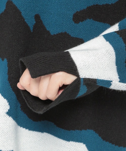 PAGEBOY（ページボーイ）の「モードマーブルニット（ニット/セーター・レディース・ブラック/ブラウン・FREE）」の11枚目の写真