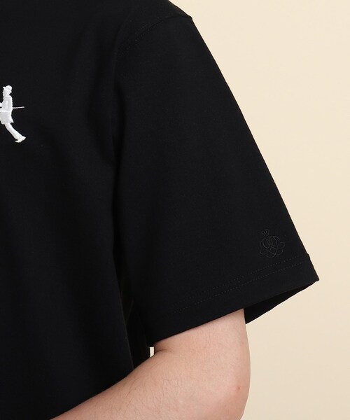 40ｃｔ＆525（フォーティーカラッツアンドゴーニーゴ）の「ラスタウォーカー　丸胴Tシャツ（Tシャツ/カットソー・メンズ・ホワイト/ブラック/ダークネイビー・04/02/03）」の12枚目の写真