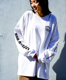 【オンライン限定】RVCA メンズ DEEP DIG LONG SLEEVE ロングスリーブTシャツ【2021年秋冬モデル】/ルーカ袖プリント長袖バックプリントロンT