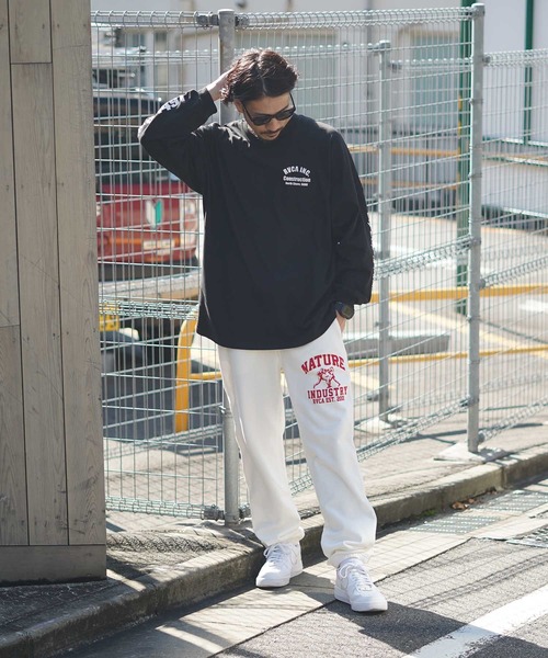 RVCA(ルーカ)の「【オンライン限定】RVCA メンズ DEEP DIG LONG SLEEVE ロングスリーブTシャツ【2021年秋冬モデル】/ルーカ袖プリント長袖バックプリントロンT(Tシャツ/カットソー・メンズ・ブラック/ブラウン/ホワイト・MEDIUM/LARGE/SMALL/X-LARGE)」の12枚目の写真
