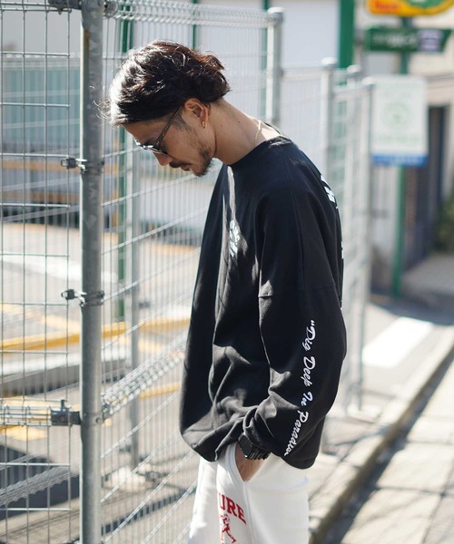 RVCA(ルーカ)の「【オンライン限定】RVCA メンズ DEEP DIG LONG SLEEVE ロングスリーブTシャツ【2021年秋冬モデル】/ルーカ袖プリント長袖バックプリントロンT(Tシャツ/カットソー・メンズ・ブラック/ブラウン/ホワイト・MEDIUM/LARGE/SMALL/X-LARGE)」の15枚目の写真