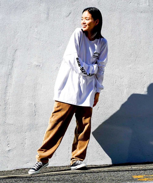 RVCA(ルーカ)の「【オンライン限定】RVCA メンズ DEEP DIG LONG SLEEVE ロングスリーブTシャツ【2021年秋冬モデル】/ルーカ袖プリント長袖バックプリントロンT(Tシャツ/カットソー・メンズ・ブラック/ブラウン/ホワイト・MEDIUM/LARGE/SMALL/X-LARGE)」の5枚目の写真