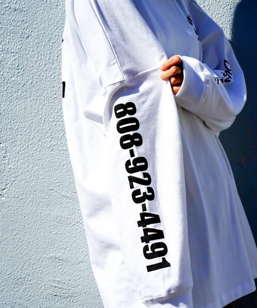 RVCA(ルーカ)の「【オンライン限定】RVCA メンズ DEEP DIG LONG SLEEVE ロングスリーブTシャツ【2021年秋冬モデル】/ルーカ袖プリント長袖バックプリントロンT(Tシャツ/カットソー・メンズ・ブラック/ブラウン/ホワイト・MEDIUM/LARGE/SMALL/X-LARGE)」の10枚目の写真