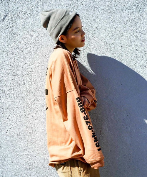RVCA(ルーカ)の「【オンライン限定】RVCA メンズ DEEP DIG LONG SLEEVE ロングスリーブTシャツ【2021年秋冬モデル】/ルーカ袖プリント長袖バックプリントロンT(Tシャツ/カットソー・メンズ・ブラック/ブラウン/ホワイト・MEDIUM/LARGE/SMALL/X-LARGE)」の22枚目の写真