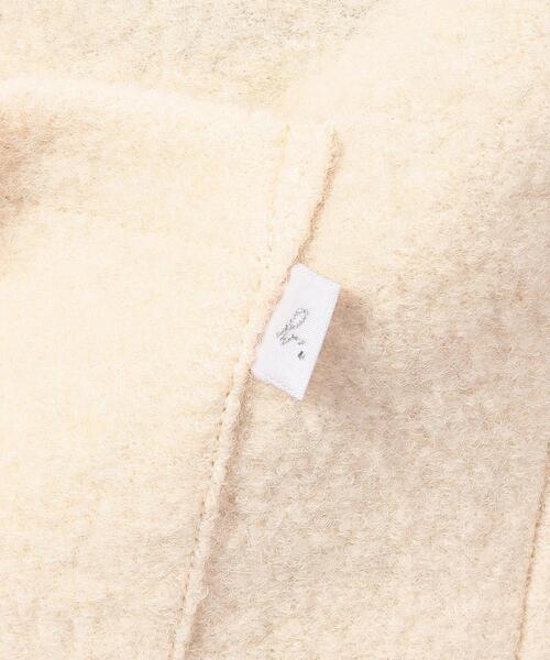 agnes b.(アニエスベー)の「JW63 ROBE ハーフジップノンスリーブミニドレス(ワンピース・レディース・ホワイト系その他・1/2/3)」の2枚目の写真