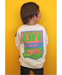 GROOVY COLORS（グルービーカラーズ）の「裏毛 IDEAL LIFE バルーンスウェット（スウェット・キッズ）」