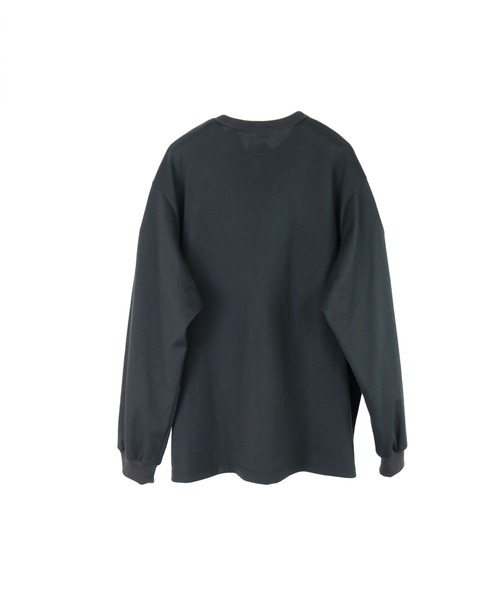 elephant TRIBAL fabrics（エレファントトライバルファブリックス）の「elephant TRIBAL fabrics  HYBRID L-S SHIRT（Tシャツ/カットソー・メンズ・グレイッシュブルー/ブラック・FREE）」の5枚目の写真