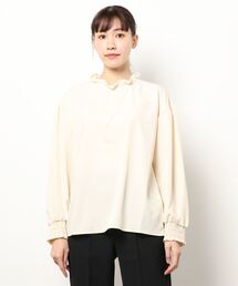 ehka sopo | スタンドカラーブラウス(シャツ/ブラウス)