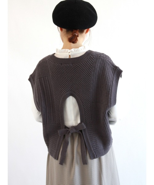 ehka sopo（エヘカソポ）の「スタンドカラーブラウス（シャツ/ブラウス・レディース・オフホワイト/キナリ・ﾌﾘ-）」の16枚目の写真