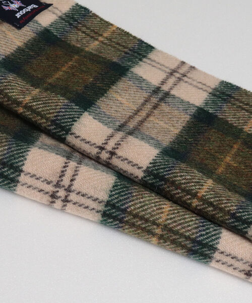 Barbour(バブアー)の「【BARBOUR/バブアー】MOON SCARF ラムウール ムーンスカーフ(マフラー・メンズ・ベージュ系その他/グリーン系その他・FREE)」の5枚目の写真
