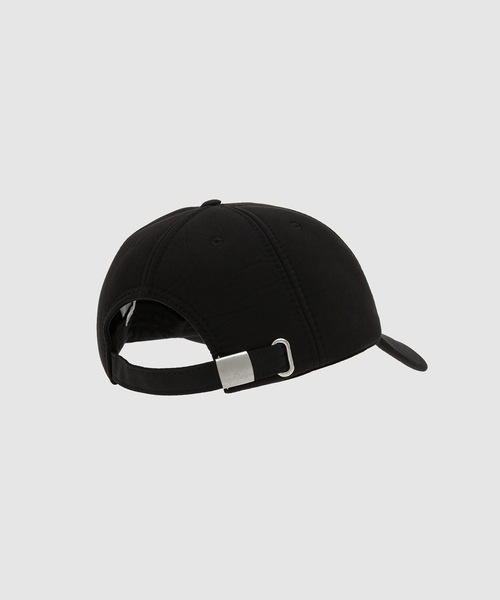 032c(ゼロスリーツーシー)の「PADDED CAP W/ METAL DETAILS(キャップ・メンズ・ブラック・ONE SIZE)」の2枚目の写真