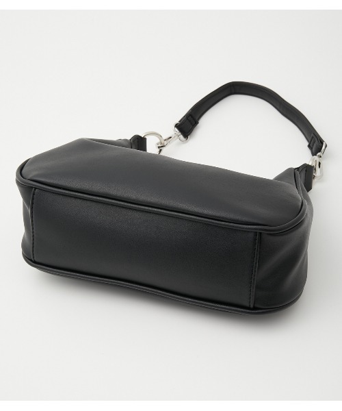 AZUL by moussy（アズールバイマウジー）の「2WAY SHOULDER BAG/ツーウェイショルダーバッグ（ショルダーバッグ・レディース・ライトベージュ/ブラック/イエロー・FREE）」の6枚目の写真