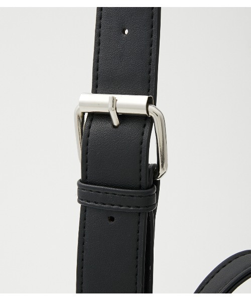 AZUL by moussy（アズールバイマウジー）の「2WAY SHOULDER BAG/ツーウェイショルダーバッグ（ショルダーバッグ・レディース・ライトベージュ/ブラック/イエロー・FREE）」の7枚目の写真