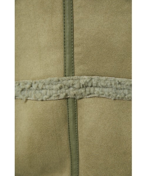 LAGUA GEM（ラグアジェム）の「COLOR SHORT BOA JK（その他アウター・レディース・ライトグリーン/ブラック・FREE）」の16枚目の写真