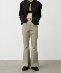 FEKETE | FEKETE FLARED COTTON PANTS(その他パンツ)