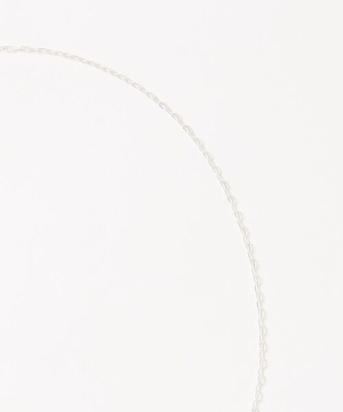 sea,ds mara(シーズマーラ)の「【Sea’ds mara】Crochet hook motif necklace(ネックレス・レディース・シルバー・FREE)」の2枚目の写真