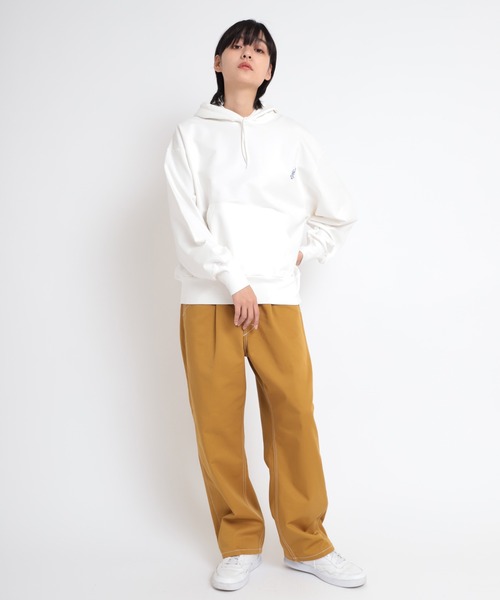 RNA（アールエヌエー）の「M1807 パラダイスカラーＨＯＯＤＩＥ（パーカー・レディース・ホワイト/クリアグリーン/ラベンダー・MEDIUM）」の9枚目の写真