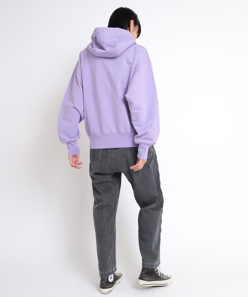 RNA（アールエヌエー）の「M1807 パラダイスカラーＨＯＯＤＩＥ（パーカー・レディース・ホワイト/クリアグリーン/ラベンダー・MEDIUM）」の20枚目の写真