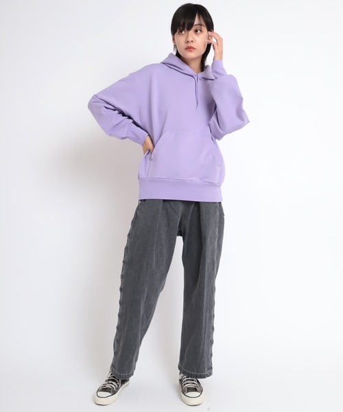 RNA（アールエヌエー）の「M1807 パラダイスカラーＨＯＯＤＩＥ（パーカー・レディース・ホワイト/クリアグリーン/ラベンダー・MEDIUM）」の18枚目の写真