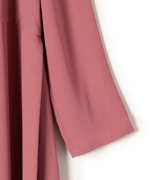 FLICKA(フリッカ)の「FLICKA:サイドパールモチーフワンピース(ワンピース・レディース・ピンク・ONE SIZE)」の4枚目の写真