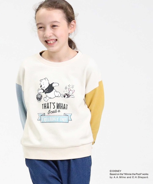 セール Disney くまのプーさんクルー スウェット Disney ディズニー のファッション通販 Zozotown