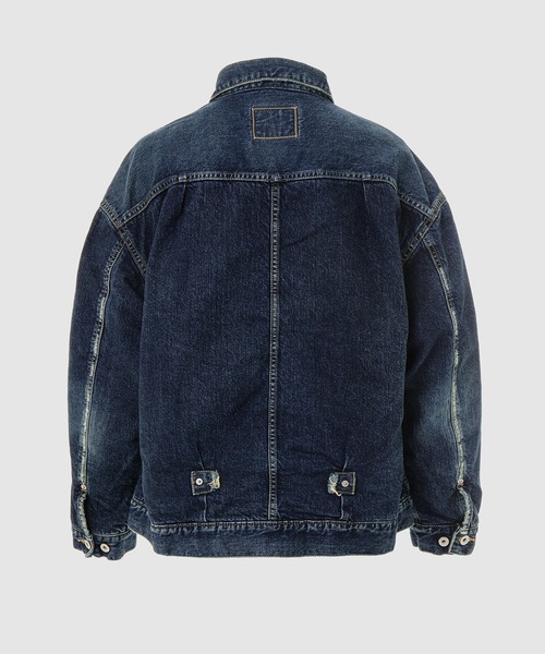 MADNESSの「MADNESS WOOL LINED DENIM JACKET(デニムジャケット・メンズ・ネイビー・S/M/L/XL)」の4枚目の写真