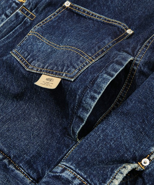 MADNESSの「MADNESS WOOL LINED DENIM JACKET(デニムジャケット・メンズ・ネイビー・S/M/L/XL)」の2枚目の写真