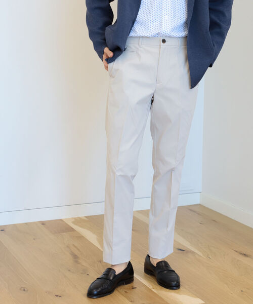 BEAMS HEART（ビームスハート）の「BEAMS HEART / 撥水ストレッチチノ スリムフィット スラックス（チノパンツ・メンズ・ベージュ/ネイビー/ブラウン系その他3/オフホワイト・44(S)/46(M)/48(L)/50(XL)）」の6枚目の写真