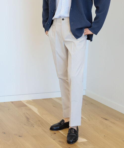 BEAMS HEART（ビームスハート）の「BEAMS HEART / 撥水ストレッチチノ スリムフィット スラックス（チノパンツ・メンズ・ベージュ/ネイビー/ブラウン系その他3/オフホワイト・44(S)/46(M)/48(L)/50(XL)）」の7枚目の写真