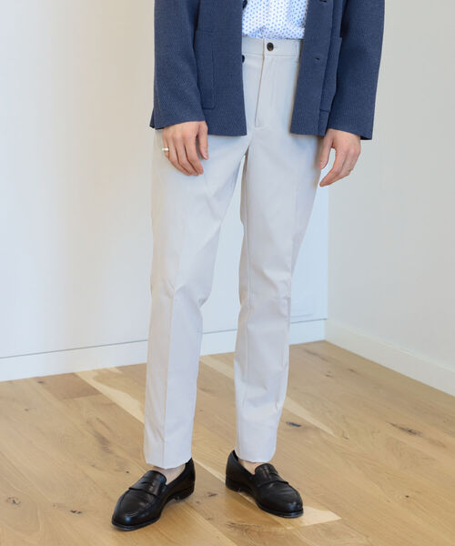 BEAMS HEART（ビームスハート）の「BEAMS HEART / 撥水ストレッチチノ スリムフィット スラックス（チノパンツ・メンズ・ベージュ/ネイビー/ブラウン系その他3/オフホワイト・44(S)/46(M)/48(L)/50(XL)）」の8枚目の写真