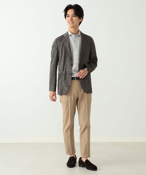 BEAMS HEART（ビームスハート）の「BEAMS HEART / 撥水ストレッチチノ スリムフィット スラックス（チノパンツ・メンズ・ベージュ/ネイビー/ブラウン系その他3/オフホワイト・44(S)/46(M)/48(L)/50(XL)）」の16枚目の写真