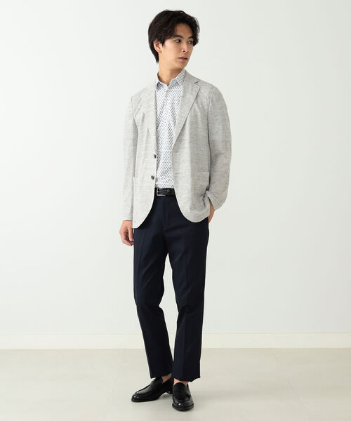 BEAMS HEART（ビームスハート）の「BEAMS HEART / 撥水ストレッチチノ スリムフィット スラックス（チノパンツ・メンズ・ベージュ/ネイビー/ブラウン系その他3/オフホワイト・44(S)/46(M)/48(L)/50(XL)）」の21枚目の写真