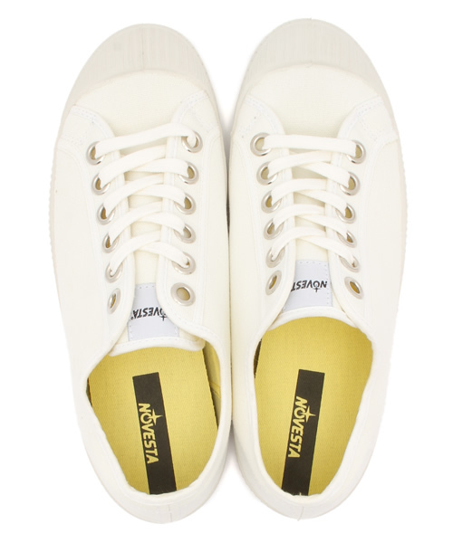 SHIPS（シップス）の「NOVESTA: キャンバス スニーカー（STAR MASTER)（スニーカー・メンズ・オフホワイト・43/40/41/42）」の5枚目の写真