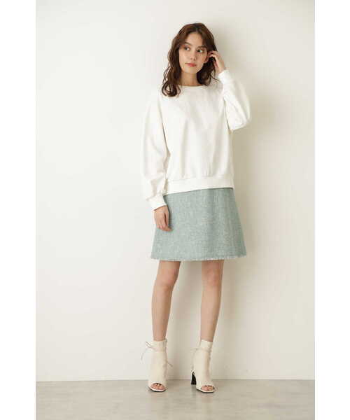 JILL STUART(ジルスチュアート)の「◆コルニースウェット(スウェット・レディース・ホワイト/ブルー・FREE)」の21枚目の写真