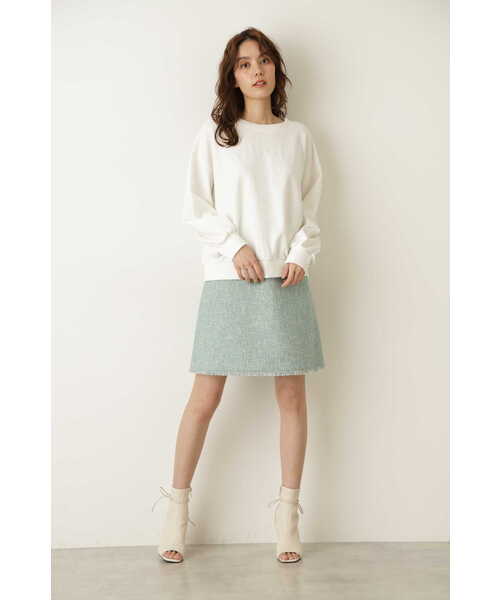 JILL STUART(ジルスチュアート)の「◆コルニースウェット(スウェット・レディース・ホワイト/ブルー・FREE)」の22枚目の写真